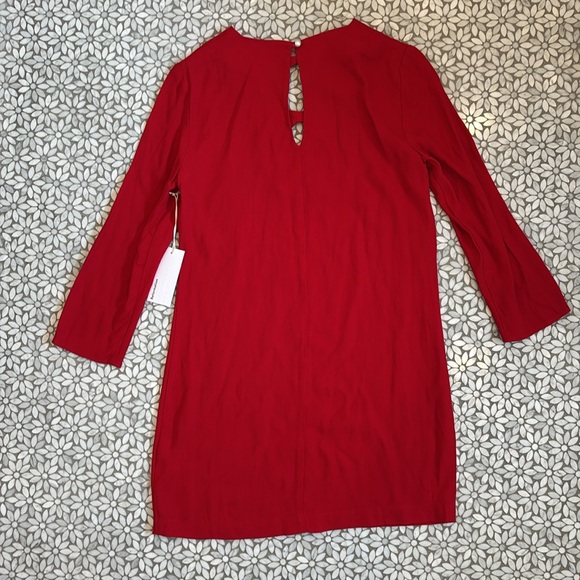 Women's‎ Reformation Killian Mini Dress with cutouts in Red, Size XS-NWT - Picture 2 of 9